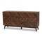 Wholesale Interrior Baxton Studio Hartman Mid-Century Modern Walnut Brown Finished Wood 6-Drawer Dresser